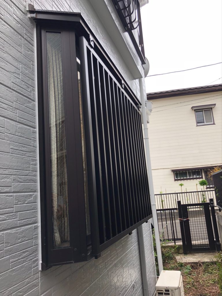 面格子設置