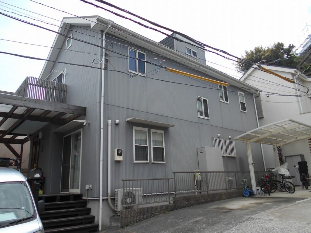 塗装及び付帯部工事完了